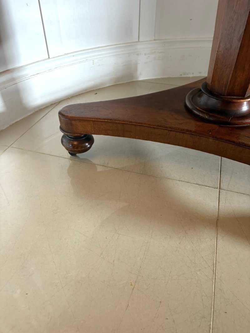 Antique Victorian Mahogany Tilt-Top Dining / Centre Table